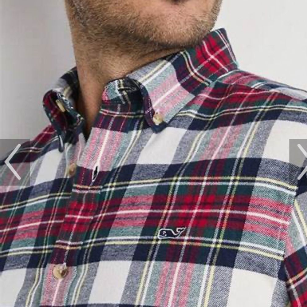 Vineyard Vines Men Flannel Shirt